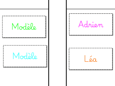 une portion de la fiche